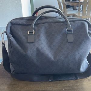 Gucci GG Denim Duffle Bag